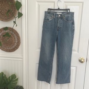 Top shop dad jeans